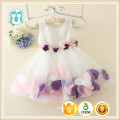 super elegant small dresses for girls wedding formal dresses with petals flower girl dress for 2-12years